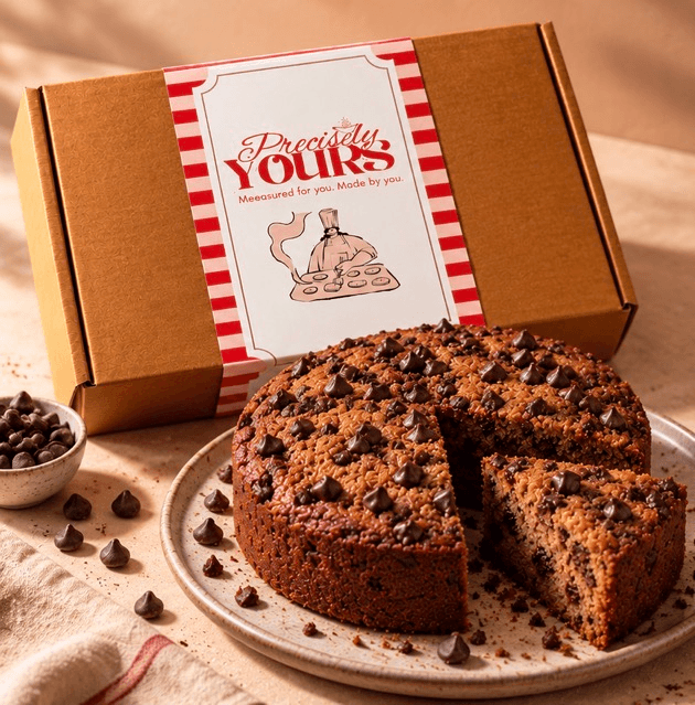 Chocolate Cake DIY Baking Kit — Precisely Yours DIY Box Packaging