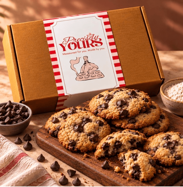 Chocolate Cookies DIY Baking Kit — Precisely Yours DIY Box Packaging