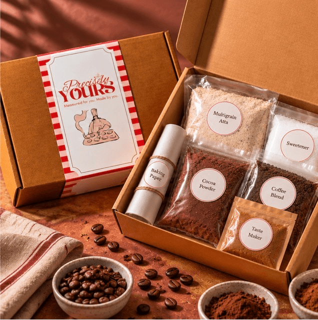 Coffee Cake DIY Baking Kit — Pre-Portioned Dry Ingredient Pouches